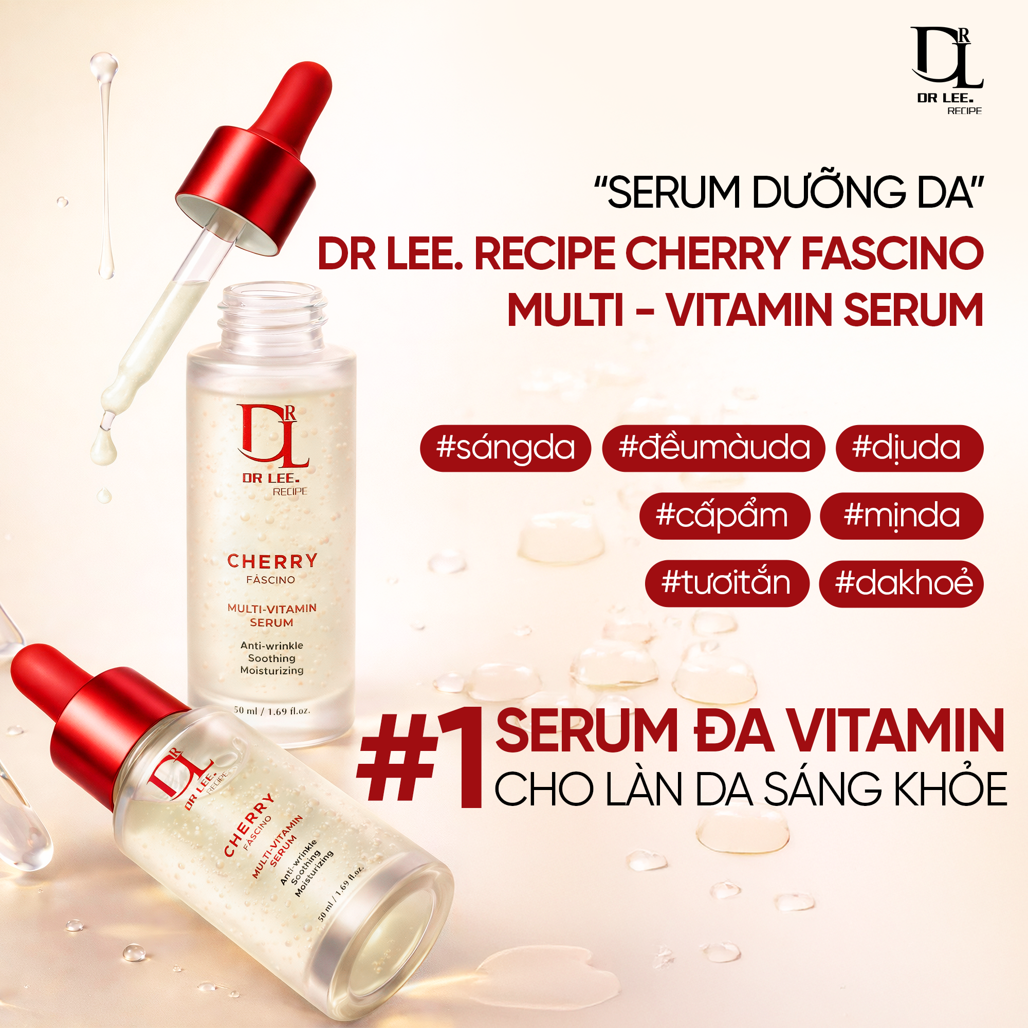 Dr Lee. Recipe Cherry Fascino Multi-Vitamin Serum
