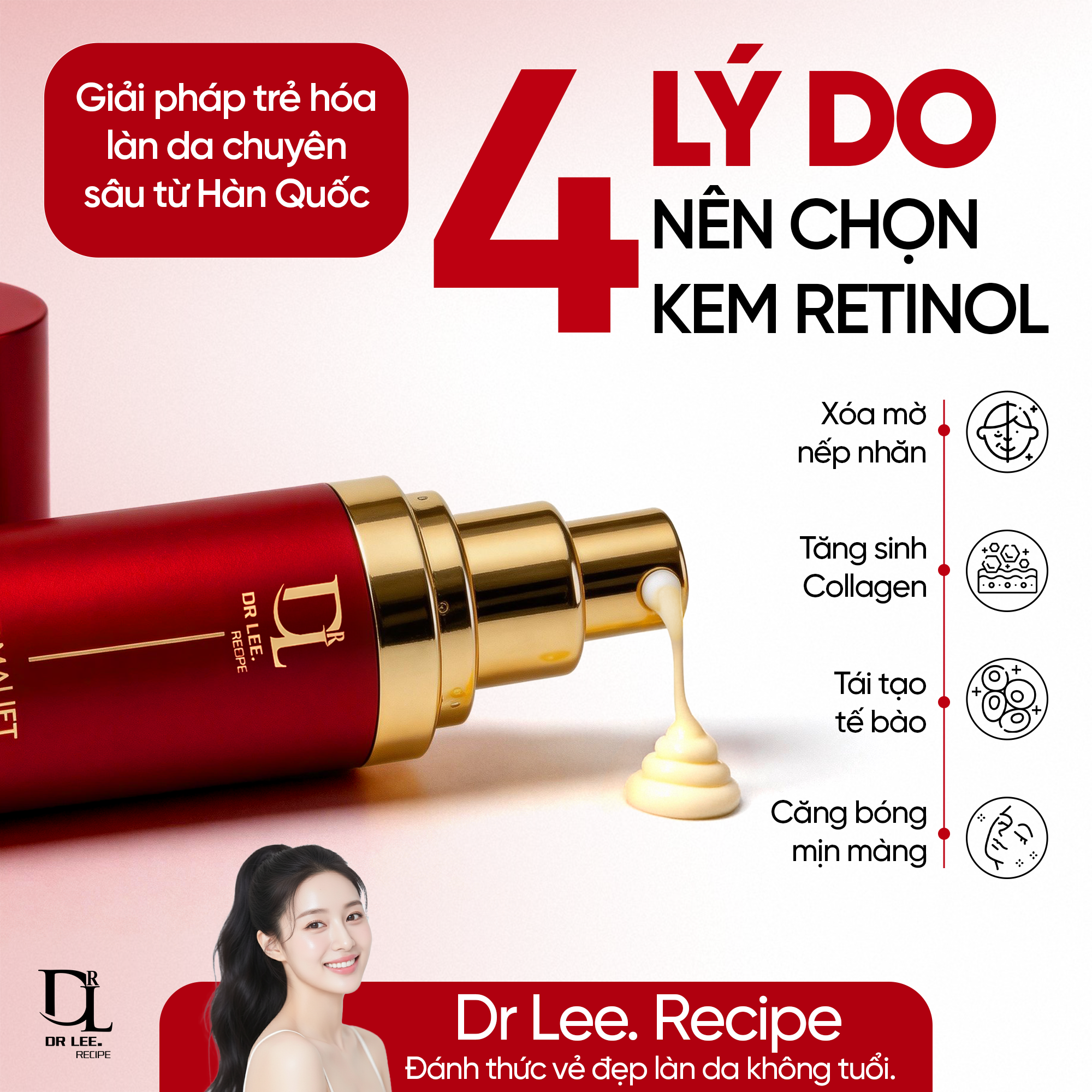 Dr Lee. Recipe Dermalift Retinol Cream 10.000IU