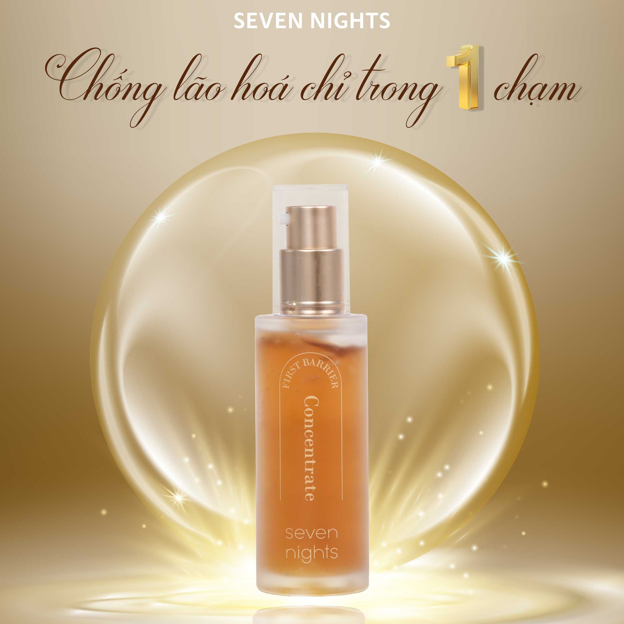 Serum Dưỡng Tái Tạo Da Seven Nights First Barrier Concentrate 50ml