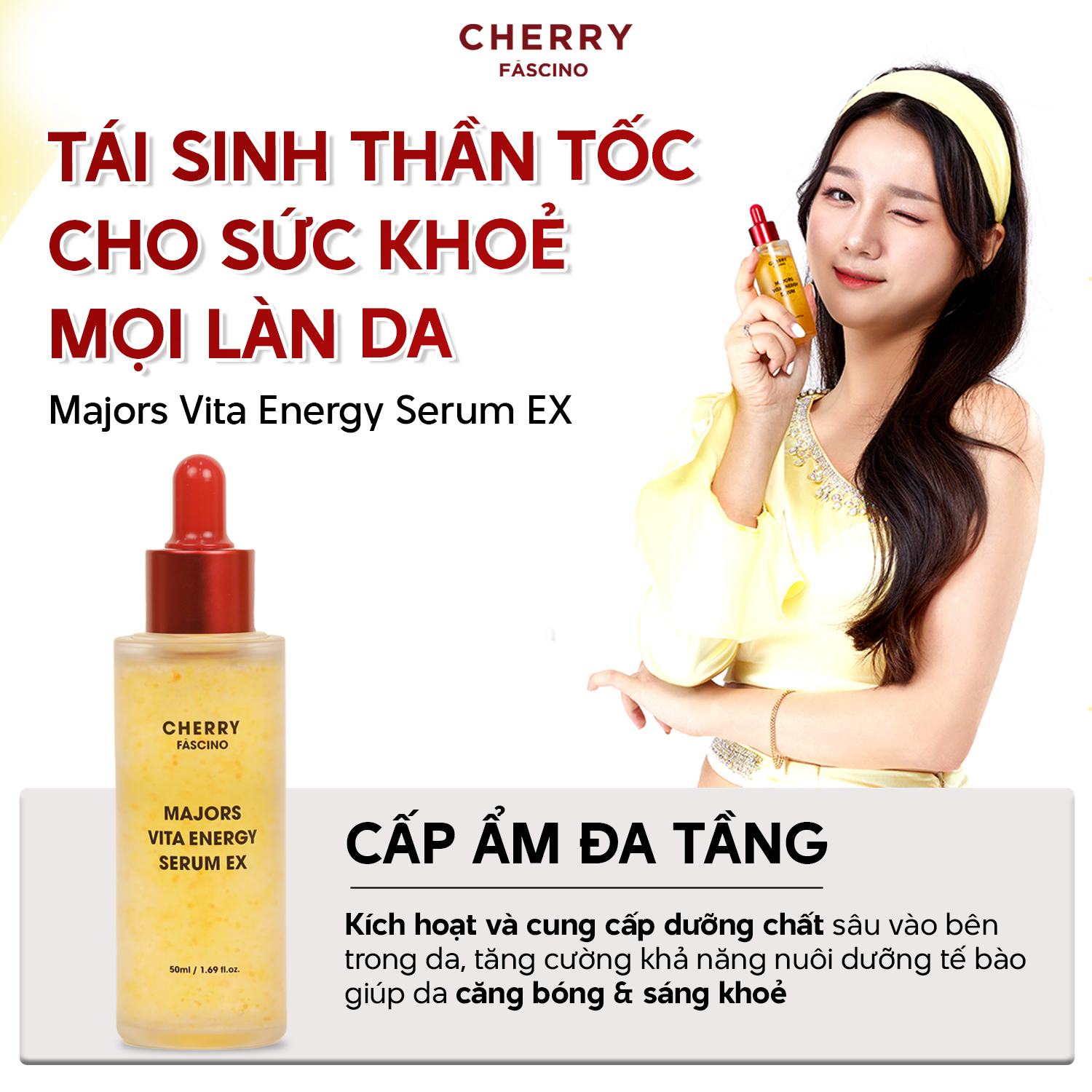 Serum Cherry Fascino Majors Vita Energy