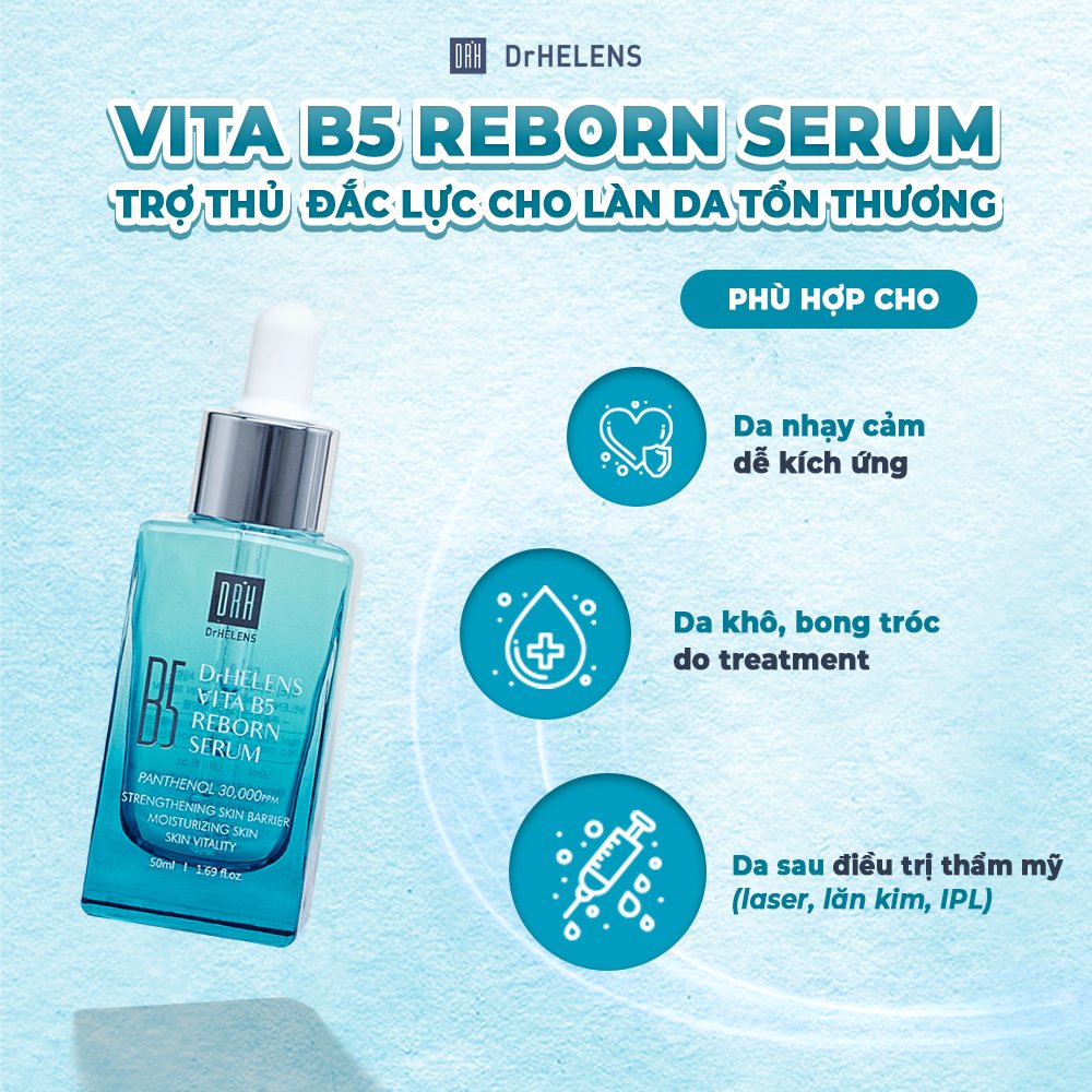 Serum Tái Tạo Da Drhelens Vita B5 Reborn Serum 50ml